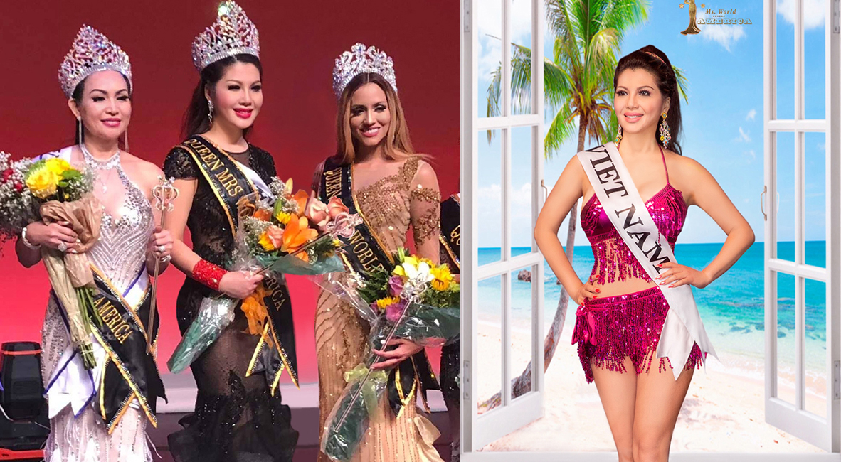 Jenny Hà đăng quang Ms World America 2018
