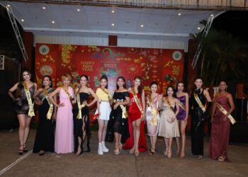 22 thí sinh Hoa hậu Doanh nhân Toàn cầu 2023 rạng rỡ dự Gala Dinner tại DakNong Lodge Resort TP. Gia Nghĩa