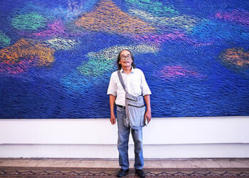 Họa sĩ U80 Đỗ Chung gây xúc động khi trở lại